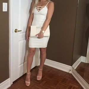white boutique dress